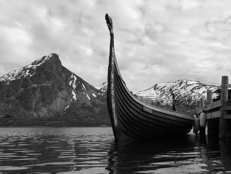 Viking ship.